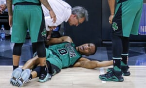 The Boston Celtics’ hopes of beating the Atlanta Hawks took a huge hit when they lost Avery Bradley to a hamstring injury.
