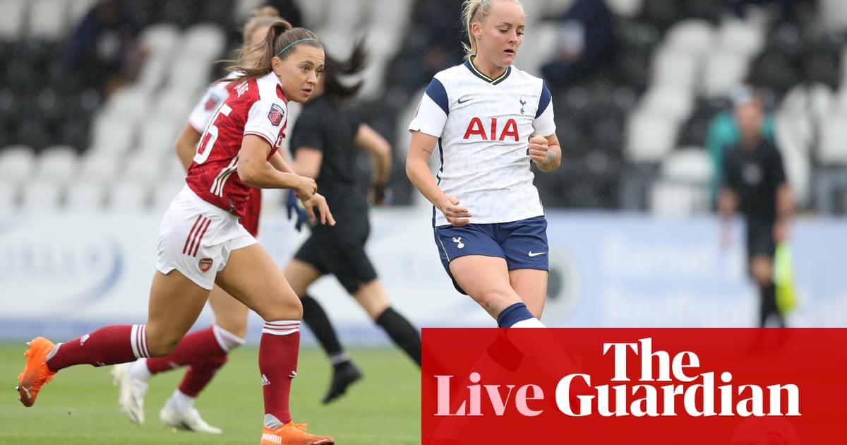 Arsenal v Tottenham Hotspur: Womens FA Cup quarter-final – live!