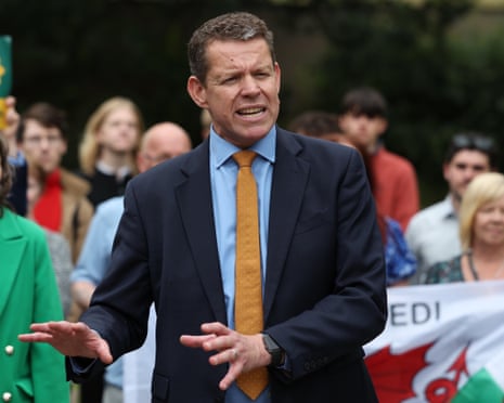 Plaid Cymru leader predicts two-horse race with Reform in Welsh elections | Welsh politics | The Guardian