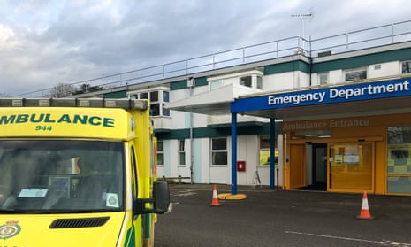 West Suffolk hospital in Bury St Edmunds