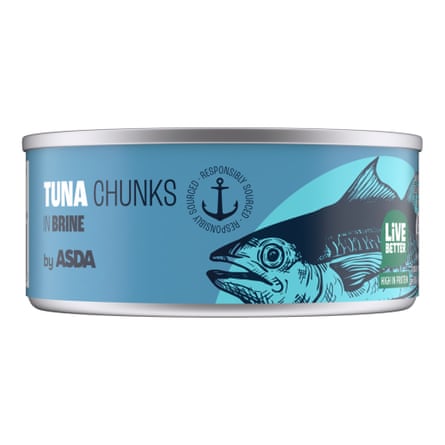 Asda Tuna Chunks in Brine 145g