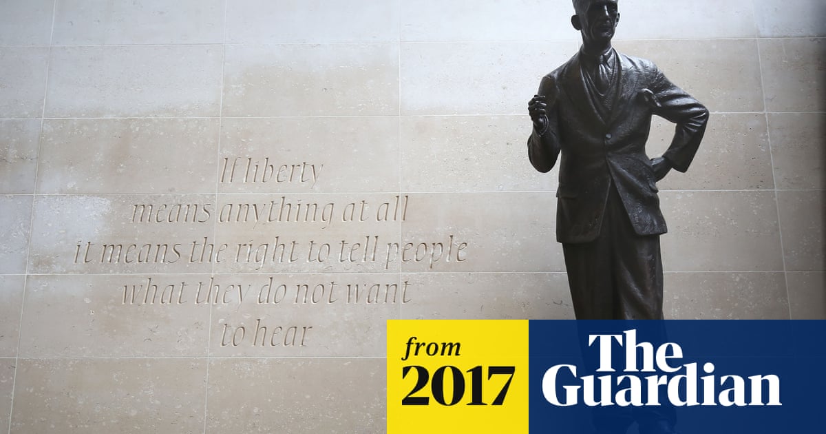 George Orwell Returns To Loom Over Bbc George Orwell The Guardian