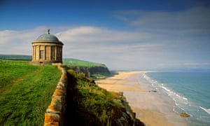 Mussenden Temple, Downhill, Co Derry, Ireland.