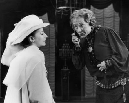 Zoe Caldwell and Angela Baddeley in Tyrone Guthrie’s 1959 production in Stratford.