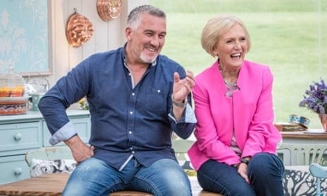 Paul Hollywood and one of ‘the girls’, Mary Berry.