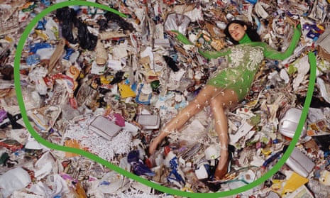 A Stella McCartney campaign shot in a Scottish landfill site to raise awareness of waste and over-consumption. 