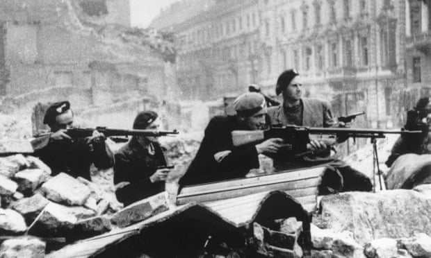 The Warsaw uprising, 1944.