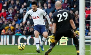 Tottenham Go Fifth As Son Heung Min Punishes Late Aston Villa Error Football The Guardian