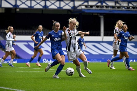 Everton took on Juventus in a friendly at their new home, Goodison Park.