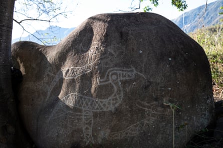 Petroglyphs near Atánquez
