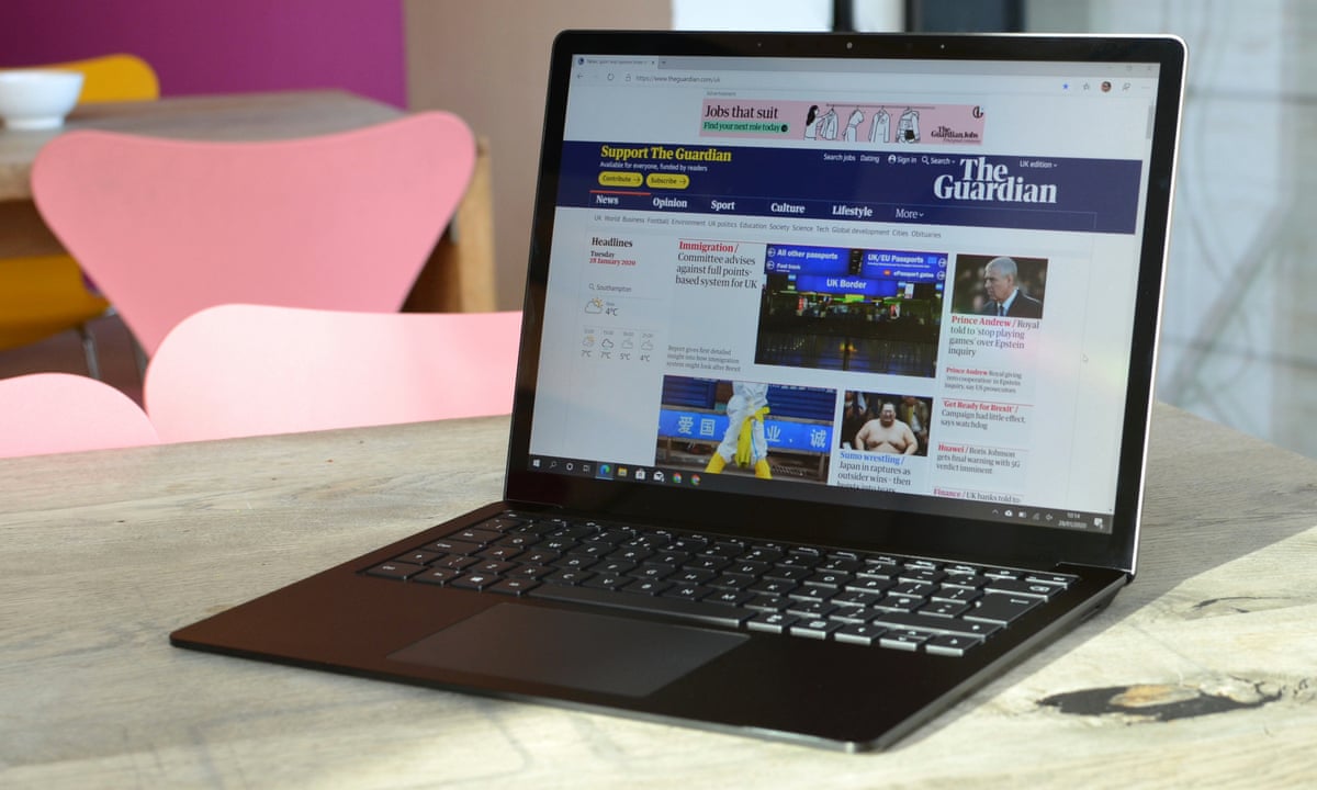 Microsoft Surface Laptop 3 Review Still Sleek Just No Longer Unique Microsoft Surface The Guardian Microsoft Surface Laptop 3 Review Still Sleek Just No Longer Unique Microsoft Surface The Guardian