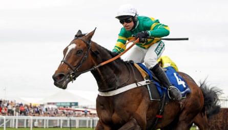 Jonbon and Nico de Boinville win the Melling Chase at Aintree in 2024