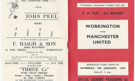 The matchday programme from an FA Cup tie that, at one stage, appeared set to become one of the greatest shocks in the competition’s history
