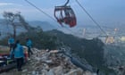 One killed, seven injured and nearly 200 stranded after cable car support collapses in Turkey