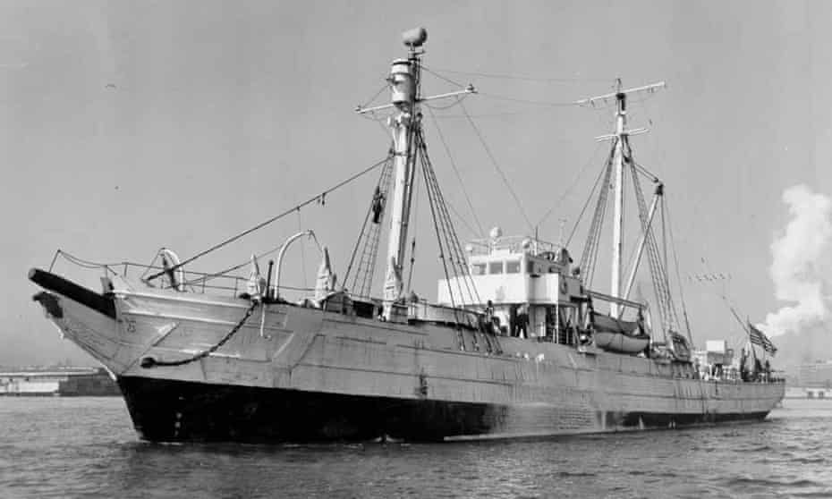 The wreck of the famous ship USS Bear has been found off the coast of Boston.