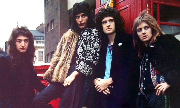 ‘I always thought we showed promise’ … John Deacon, Freddie Mercury, Brian May and Roger Taylor of Queen. 