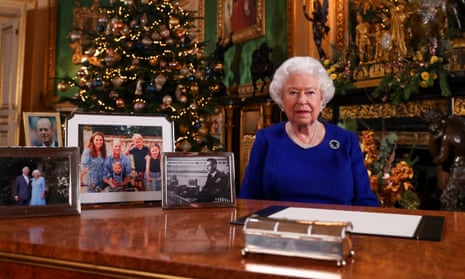 Last year’s Christmas broadcast by the Queen