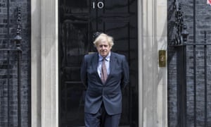 British prime minister Boris Johnson