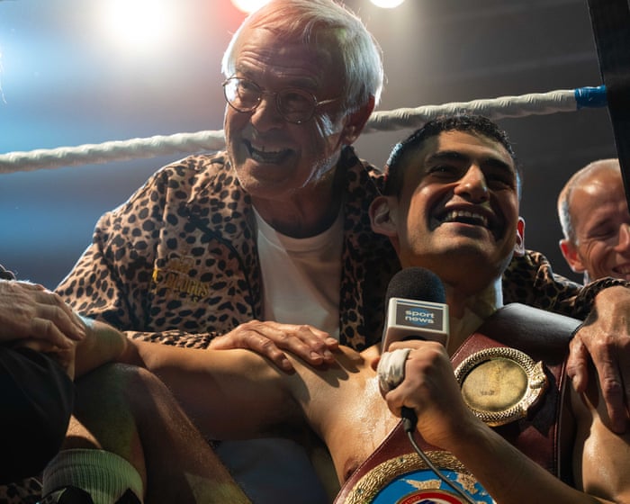 Giant review – Prince Naseem biopic with Pierce Brosnan on hand misses the punch