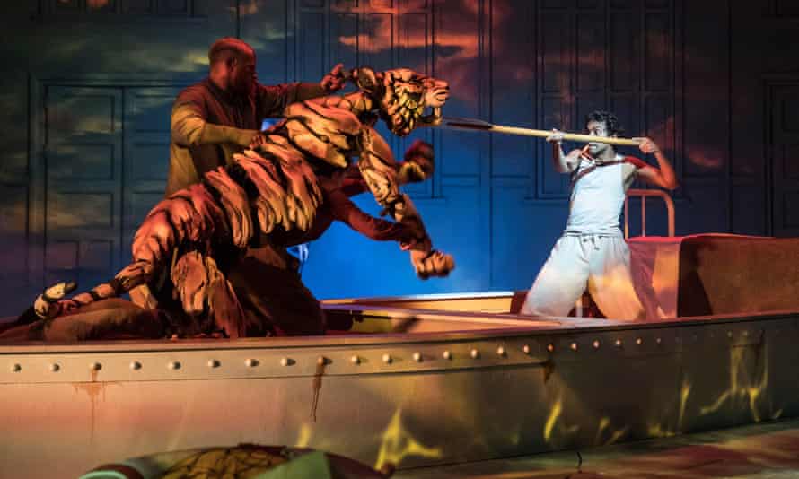 the tiger seems to breathe life of pi comes alive in the west end theatre the guardian