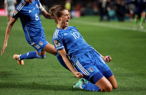 A surprise omission from Italy’s starting line-up, Cristiana Girelli came off the bench to score a late winner for her side at Eden Park.