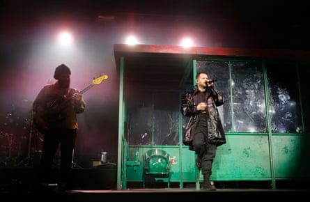 Mike Skinner and band.