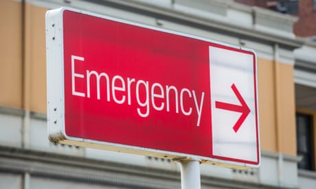 Hospital emergency sign