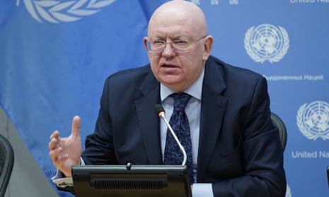 Russian UN Ambassador Vassily Nebenzia