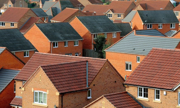 A housing estate in South Derbyshire