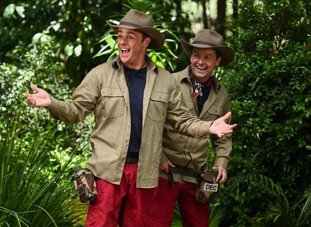 Ant & Dec in 2002 in the jungle. They have overseen the show since it started.