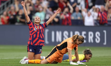US Soccer condemns supreme court abortion ruling as UWSNT beat Colombia
