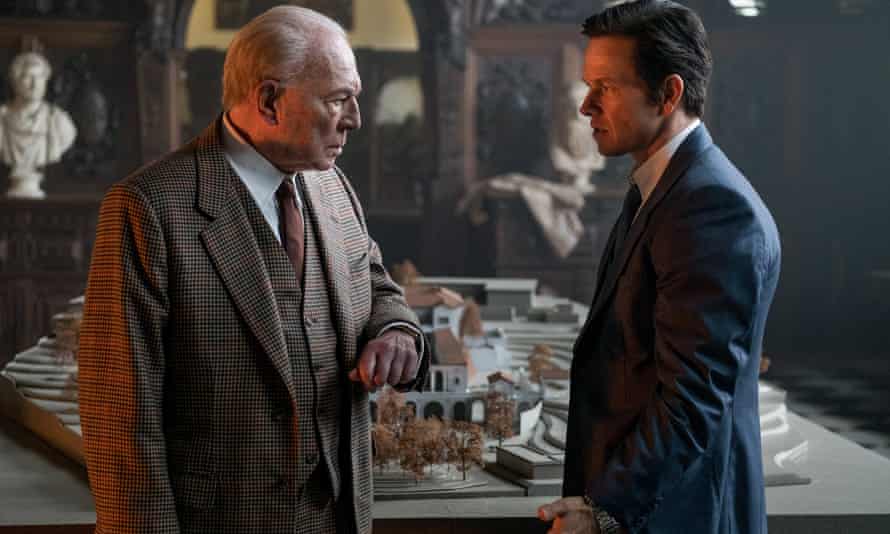 Plummer and Mark Wahlberg in All the Money In the World.