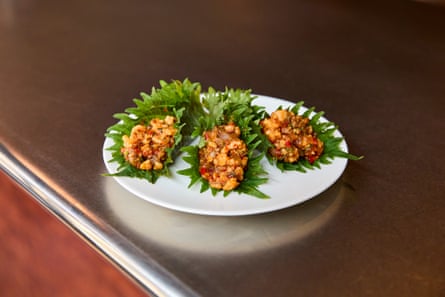 Impala’s langoustine kibbeh.