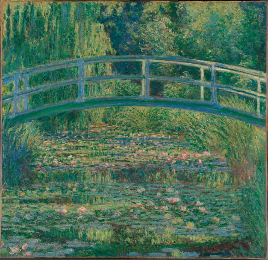 A prodigy, a natural, born to paint … a 1899 painting of waterlilies.