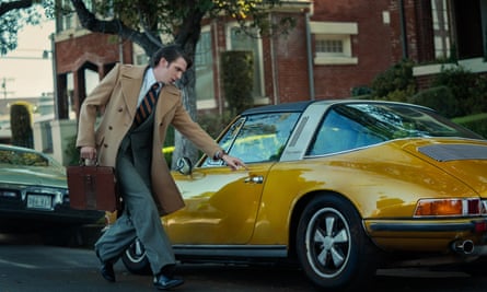 ‘You quickly realise there’s a universality to that stupid level of corruption’: Dan Stevens in the new Watergate series Gaslit.