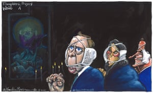 Rowson Cartoon Martin Rowson on Johnson's recovery and the PPE shortage – cartoon ...