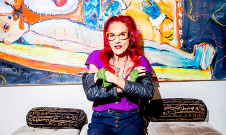 Patricia Field photographed this month at her gallery in New York