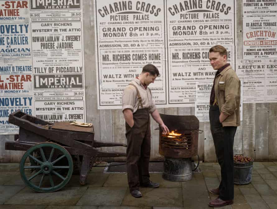 Extras in Liverpool and period poster reproductions