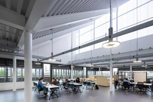 Weston Studios on the new design and innovation campus of the Royal College of Art.