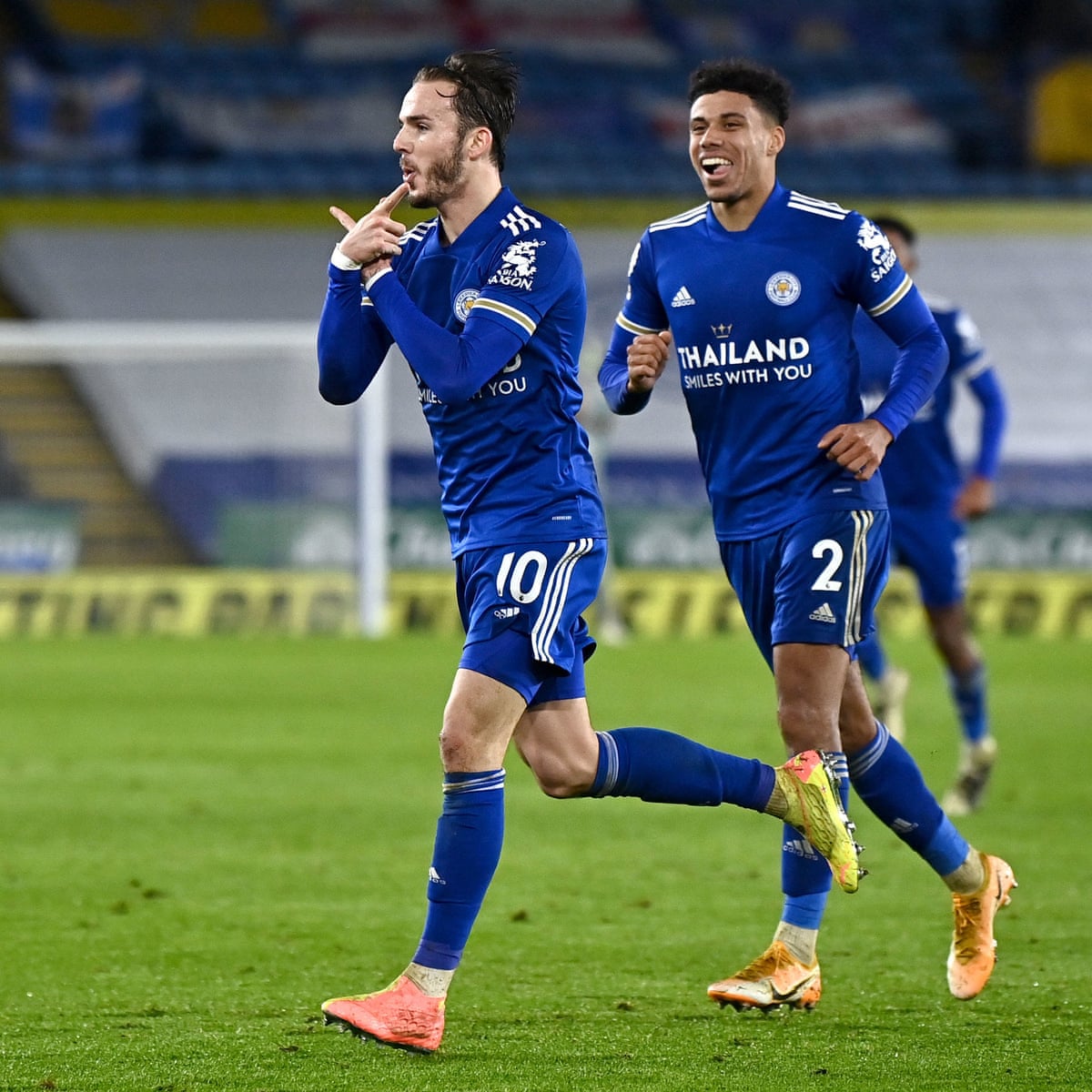 James Maddison And Jamie Vardy Fire Leicester To Convincing Brighton Win Premier League The Guardian James Maddison And Jamie Vardy Fire Leicester To Convincing Brighton Win Premier League The Guardian