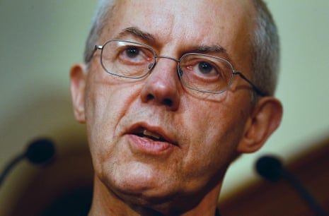 Justin Welby, the archbishop of Canterbury