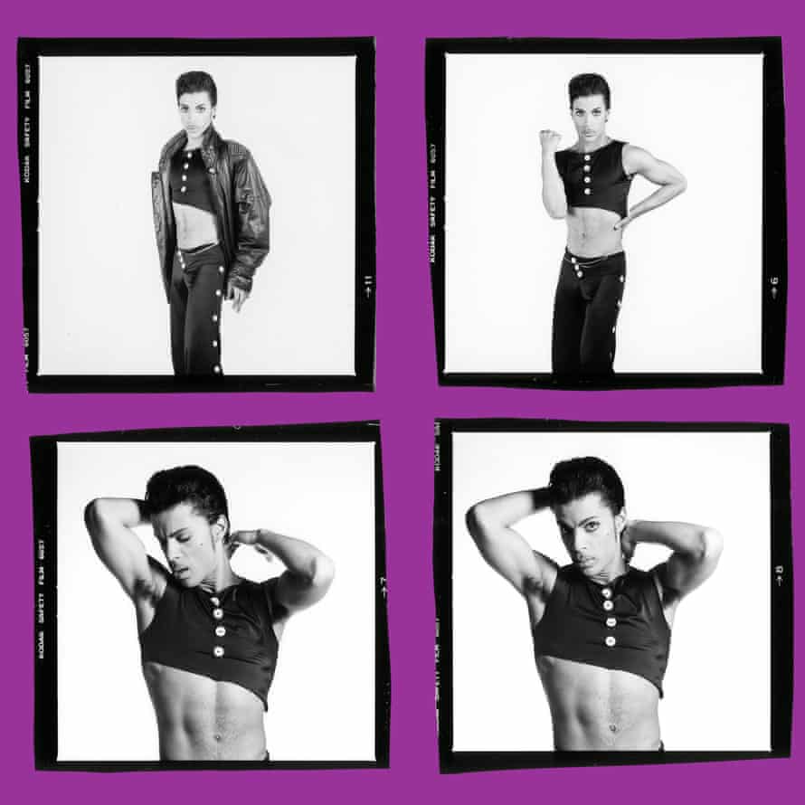 Outtakes from the cover shoot for Parade, released in 1986.