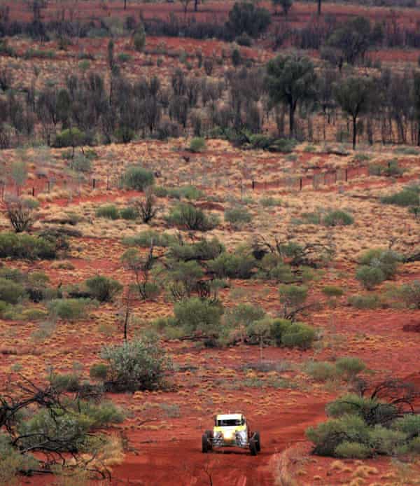 Not Mad Max: the Finke desert race, Northern Territory.