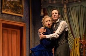 Ksenja Logos and Nathan O’Keefe as Mr and Mrs Manningham in Gaslight by Patrick Hamilton.