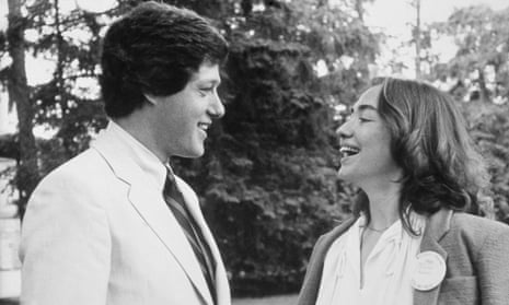 Hillary with Bill Clinton at Wellesley College, Massachusetts, 1979.