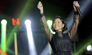 Sherine Abdel-Wahab performs in Cairo on New Year’s Eve. 2348.jpg?width=300&quality=85&auto=forma