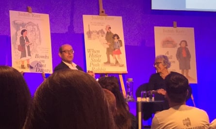 Judith Kerr at the Holocaust Educational Trust’s ambassador conference in 2018