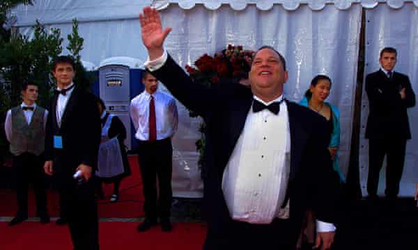 Harvey Weinstein at the Cannes film festival in 2001.