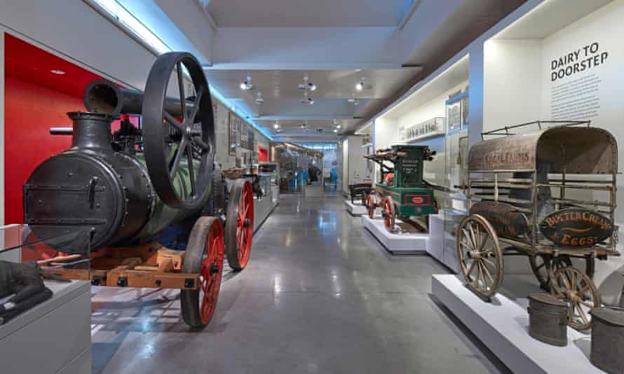 Main exhibition space at the Museum of English Rural Life, Reading.