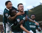 Plymouth Argyle: 1‑0 su Rotherham, la prima vittoria di Tom Cleverley dopo due anni di incertezza
